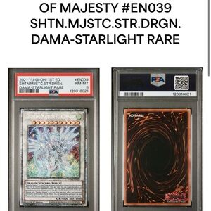 Yu-Gi-Oh! Shooting Majestic Star Dragon Card